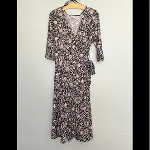 Small print floral dress